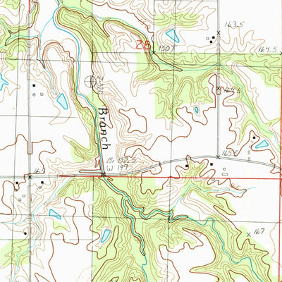 United States Geological Survey Medora, IL (1983, 24000-Scale) digital map