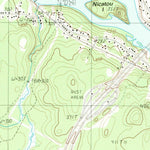 United States Geological Survey Medunkeunk Lake, ME (1988, 24000-Scale) digital map