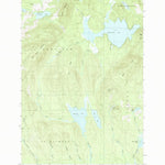 United States Geological Survey Meduxnekeag Lake, ME (1986, 24000-Scale) digital map