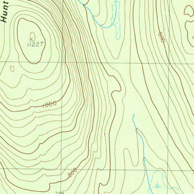 United States Geological Survey Meduxnekeag Lake, ME (1986, 24000-Scale) digital map