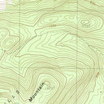 United States Geological Survey Meduxnekeag Lake, ME (1986, 24000-Scale) digital map