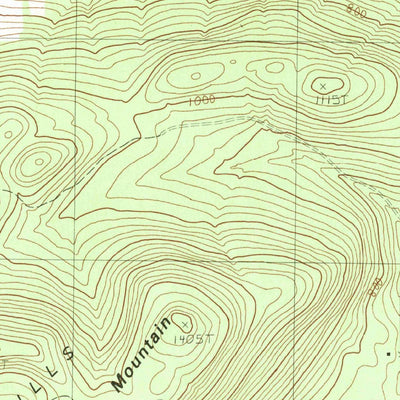 United States Geological Survey Meduxnekeag Lake, ME (1986, 24000-Scale) digital map