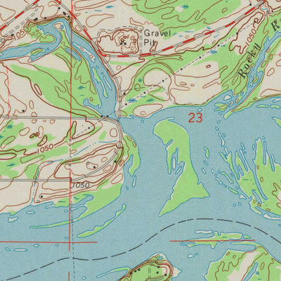 United States Geological Survey Meehan, WI (1970, 24000-Scale) digital map