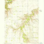 United States Geological Survey Meek NE, NE (1954, 24000-Scale) digital map