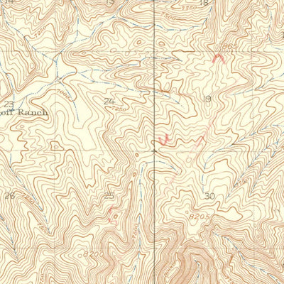 United States Geological Survey Meeker, CO (1912, 62500-Scale) digital map