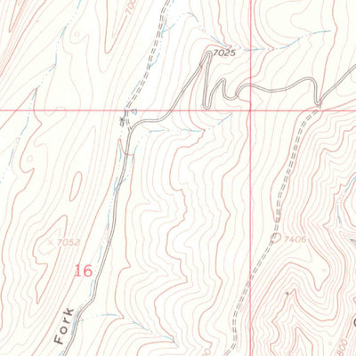United States Geological Survey Meeker, CO (1966, 24000-Scale) digital map