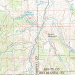 United States Geological Survey Meeker, CO (1979, 100000-Scale) digital map