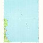 United States Geological Survey Meeks Bay, CA-NV (1955, 24000-Scale) digital map