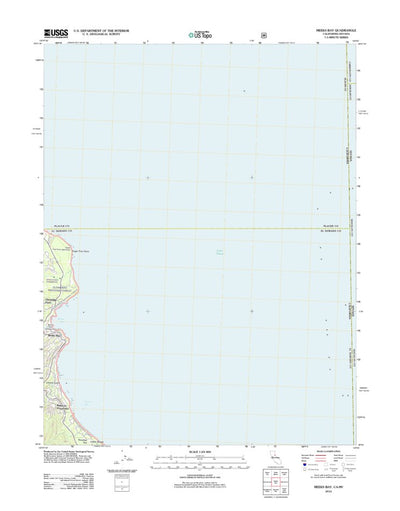 United States Geological Survey Meeks Bay, CA-NV (2012, 24000-Scale) digital map