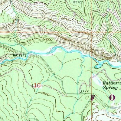United States Geological Survey Meeks Table, WA (1971, 24000-Scale) digital map