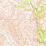 United States Geological Survey Meers, OK (1956, 24000-Scale) digital map