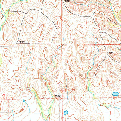 United States Geological Survey Meers, OK (1991, 24000-Scale) digital map