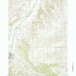 United States Geological Survey Meeteetse East, WY (1985, 24000-Scale) digital map