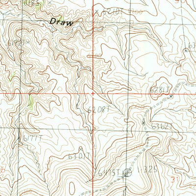 United States Geological Survey Meeteetse East, WY (1985, 24000-Scale) digital map