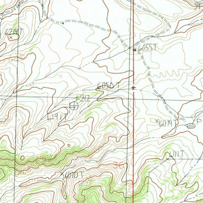 United States Geological Survey Meeteetse West, WY (1985, 24000-Scale) digital map