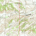 United States Geological Survey Meeteetse West, WY (1985, 24000-Scale) digital map