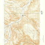 United States Geological Survey Meeteetse, WY (1911, 62500-Scale) digital map