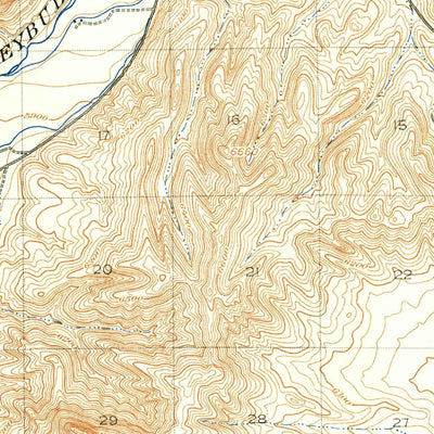 United States Geological Survey Meeteetse, WY (1911, 62500-Scale) digital map