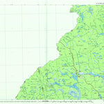 United States Geological Survey Megantic, ME (1986, 100000-Scale) digital map