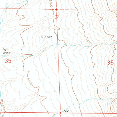 United States Geological Survey Melandco, NV (1968, 24000-Scale) digital map