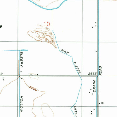 United States Geological Survey Melba, ID (1992, 24000-Scale) digital map