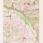 United States Geological Survey Melber, KY (1993, 24000-Scale) digital map