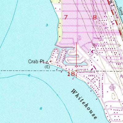 United States Geological Survey Melbourne East, FL (1949, 24000-Scale) digital map