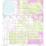 United States Geological Survey Melbourne West, FL (1949, 24000-Scale) digital map
