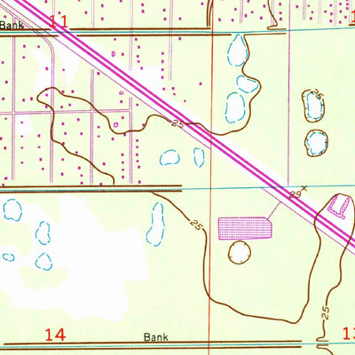 United States Geological Survey Melbourne West, FL (1949, 24000-Scale) digital map