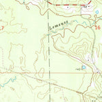 United States Geological Survey Melder, LA (1971, 24000-Scale) digital map