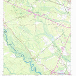 United States Geological Survey Meldrim SE, GA (1958, 24000-Scale) digital map
