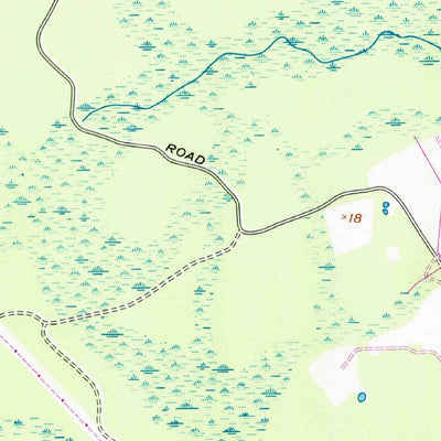 United States Geological Survey Meldrim SE, GA (1958, 24000-Scale) digital map