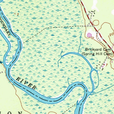 United States Geological Survey Meldrim SE, GA (1958, 24000-Scale) digital map