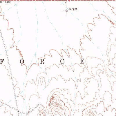 United States Geological Survey Mellan, NV (1952, 62500-Scale) digital map