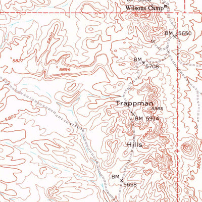 United States Geological Survey Mellan, NV (1952, 62500-Scale) digital map