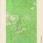 United States Geological Survey Mellen, WI (1967, 62500-Scale) digital map