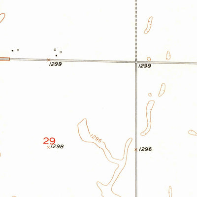 United States Geological Survey Mellette, SD (1954, 24000-Scale) digital map