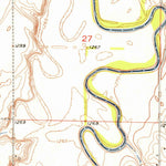 United States Geological Survey Mellette, SD (1954, 24000-Scale) digital map