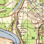 United States Geological Survey Mellwood, AR-MS (1939, 62500-Scale) digital map