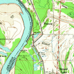 United States Geological Survey Mellwood, AR-MS (1961, 62500-Scale) digital map