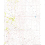 United States Geological Survey Melody Mountain, NV (1980, 24000-Scale) digital map