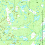 United States Geological Survey Melozitna A-1, AK (1952, 63360-Scale) digital map