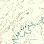 United States Geological Survey Melozitna, AK (1951, 250000-Scale) digital map