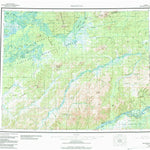 United States Geological Survey Melozitna, AK (1956, 250000-Scale) digital map