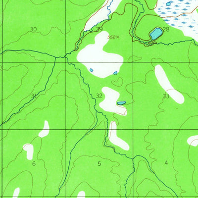 United States Geological Survey Melozitna C-4, AK (1954, 63360-Scale) digital map