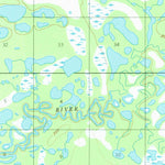United States Geological Survey Melozitna C-5, AK (1954, 63360-Scale) digital map