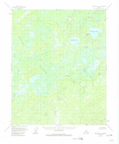 United States Geological Survey Melozitna C-6, AK (1954, 63360-Scale) digital map