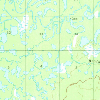 United States Geological Survey Melozitna C-6, AK (1954, 63360-Scale) digital map