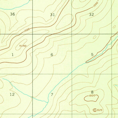 United States Geological Survey Melozitna D-1, AK (1952, 63360-Scale) digital map
