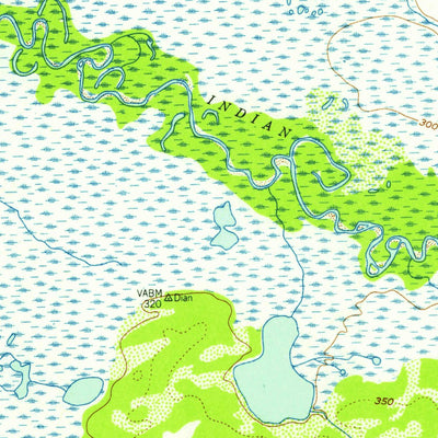United States Geological Survey Melozitna D-3, AK (1952, 63360-Scale) digital map